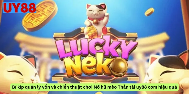 Bí kíp quản lý vốn và chiến thuật chơi Nổ hũ mèo Thần tài uy88 com hiệu quả